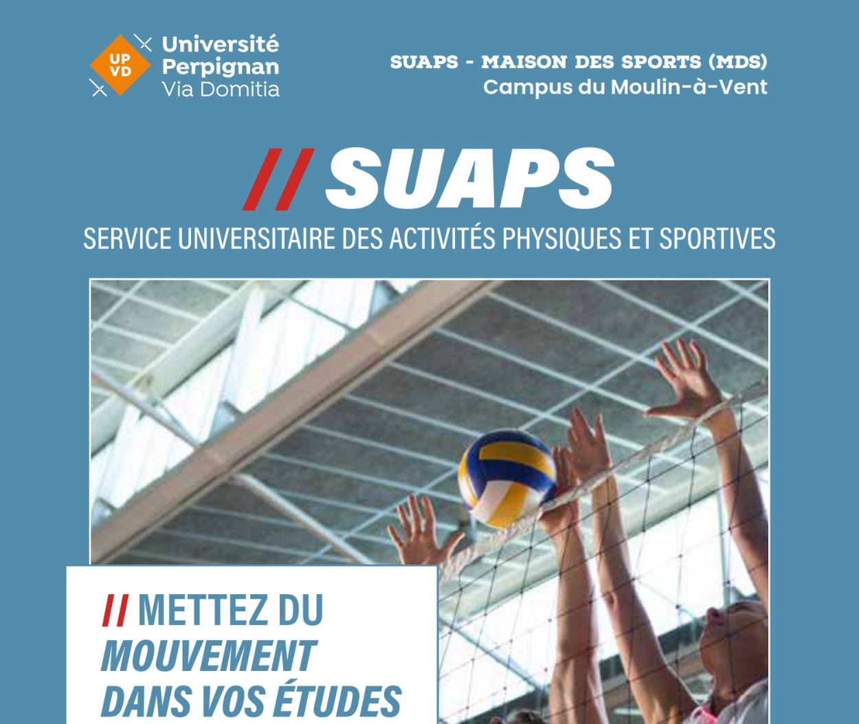 CAES – Inscription activités SUAPS