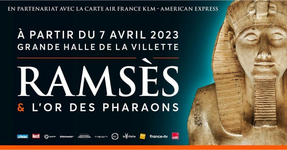 Escapade Parisienne – Exposition Ramsés et l’or des pharaons